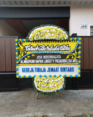 Papan Bunga Duka di Limbungan